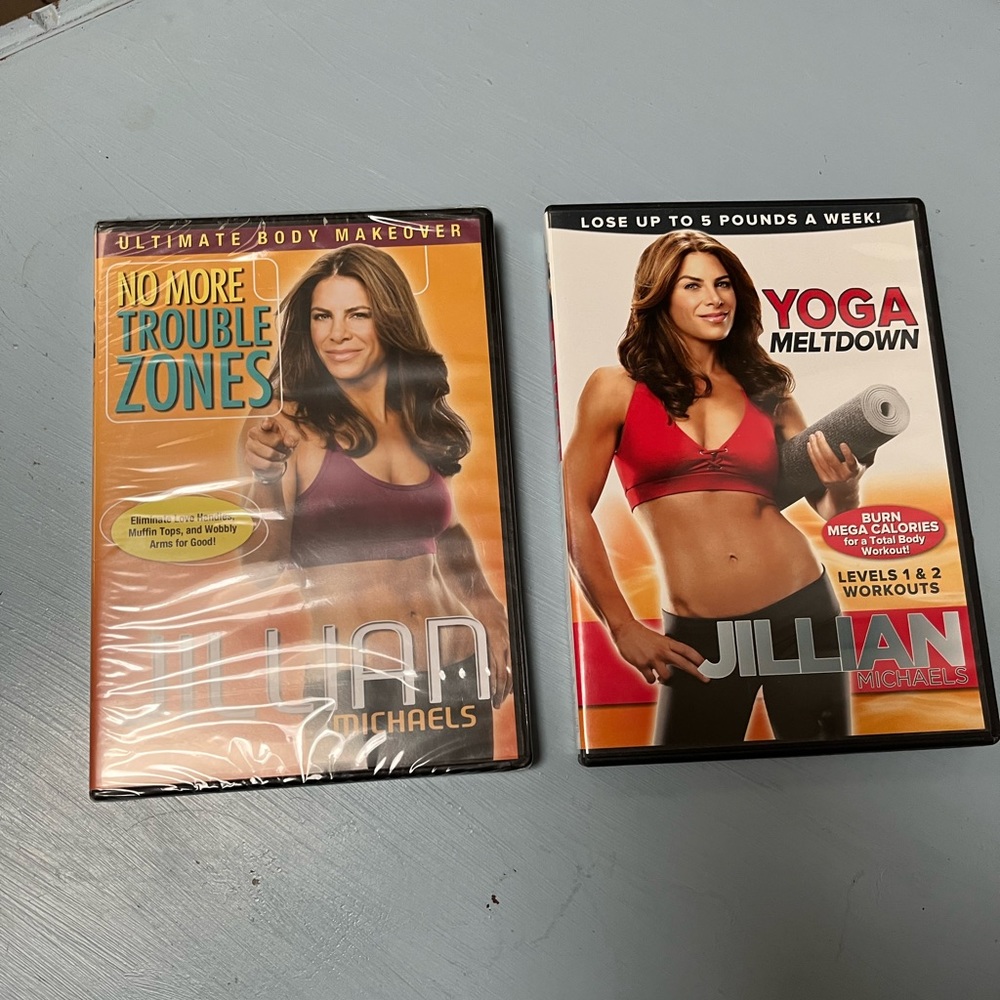 Jillian Michaels Yoga DVDs, Set of 2
